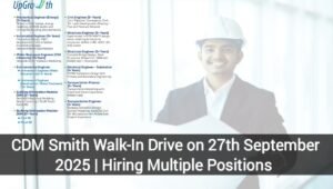 CDM Smith Walk-In Drive 2025