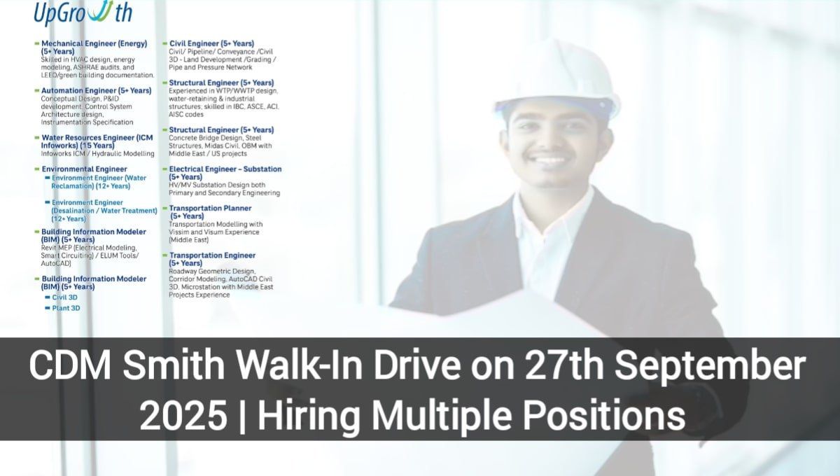 CDM Smith Walk-In Drive 2025