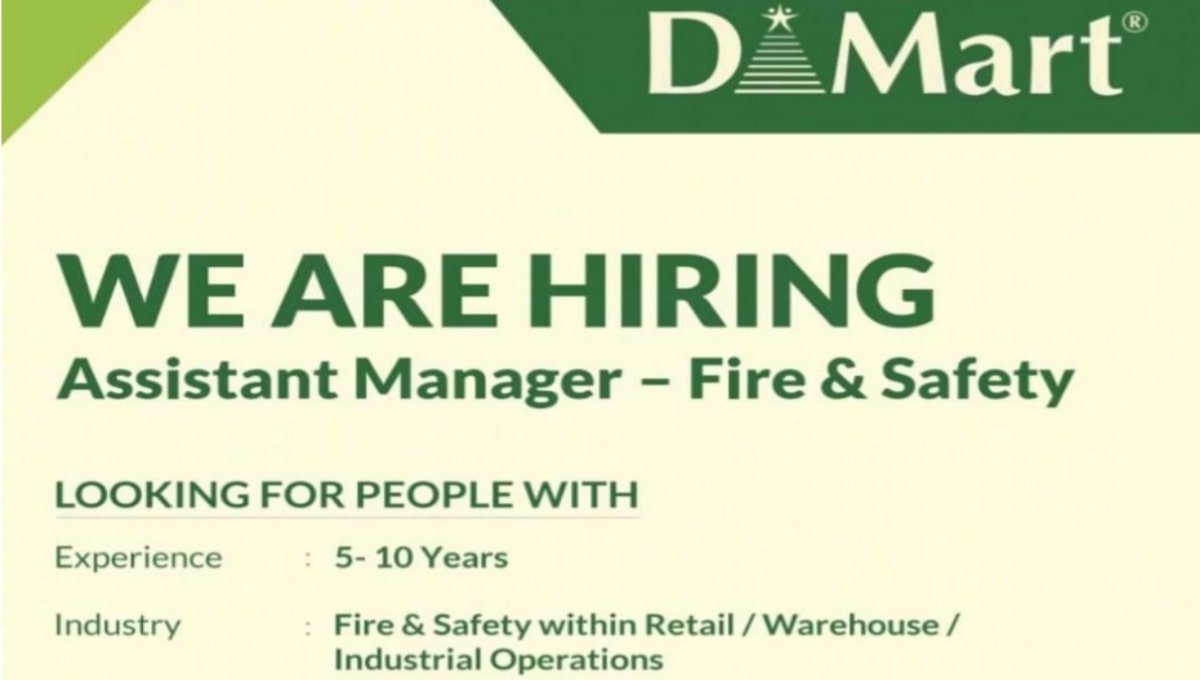DMart Job Vacancy 2026