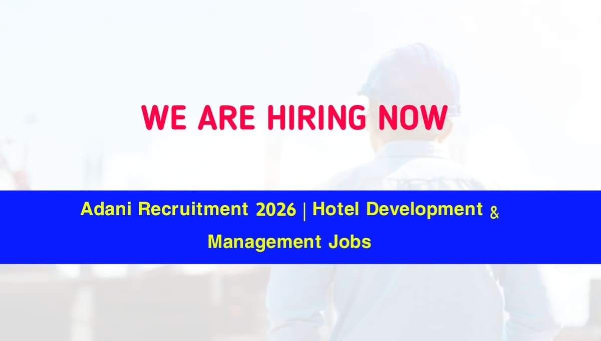 Adani Recruitment 2026