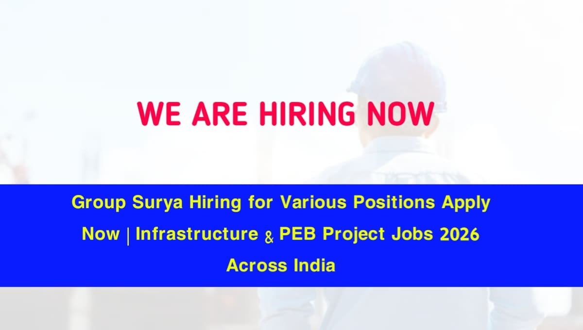 Group Surya Hiring 2026